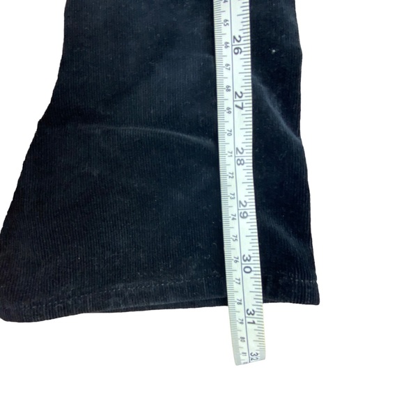 AG Adriano Goldschmied the Stilt Cigarette Leg in Black  Charcoal Corduroy 27 - Picture 8 of 10